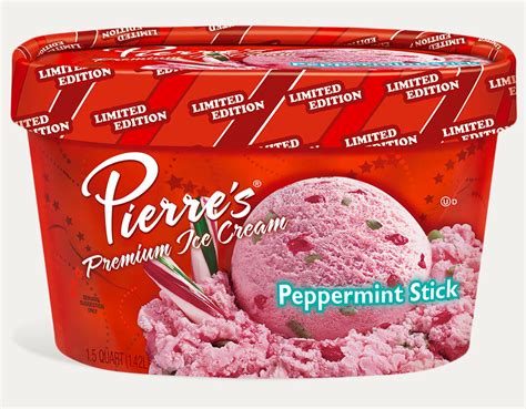 peppermint stick ice cream dessert recipes pierre s ice