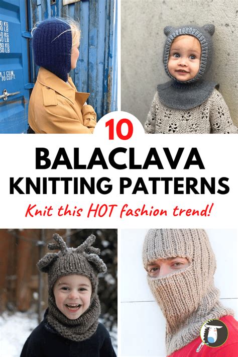 balaclava knitting patterns blognobleknits