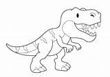 Rex Coloring Pages Colouring Kids sketch template