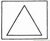 Triangle Triangles sketch template