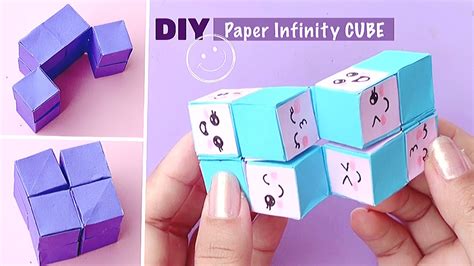 paper infinity cube infinity cube fidget toy viral tiktok fidget toys youtube