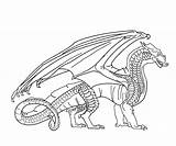 Wings Fire Coloring Pages Dragon Sandwing Base Printable Dragons Sketch Drawing Wof Print Deviantart Rp Colouring Template Sheets Tuningpp Credit sketch template