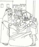 Joseph Brothers Printables Kid Coloring Egypt Colouring sketch template
