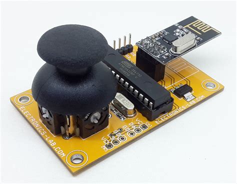 single joystick remote control transmitter  nrfl arduino compatible electronics labcom