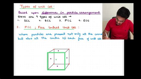 solid state types  unit cell sccbccfccecc  ashish singh youtube
