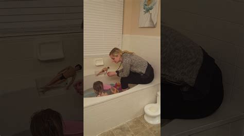 aves and auntie katie playing in the bath youtube