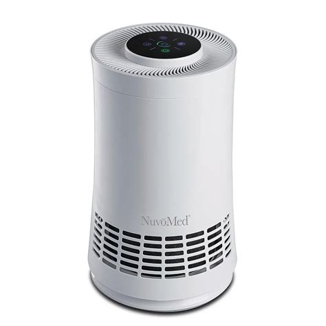 nuvomed tabletop air purifier thp   home depot desktop air