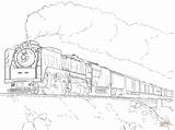 Coloring Pacific Train Union Pages Printable Dot Drawing 900px 99kb 1200 sketch template