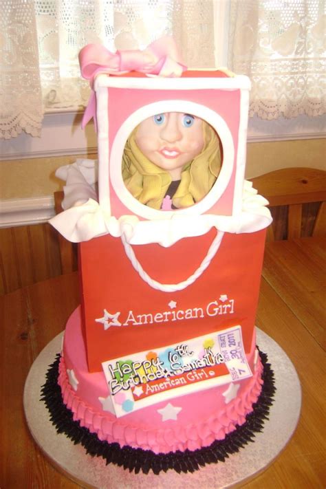american girl doll cake