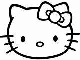 Kitty Hello Coloring Pages Color Printable Print sketch template