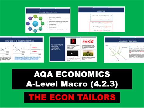 complete section aqa  macroeconomics  economic performance