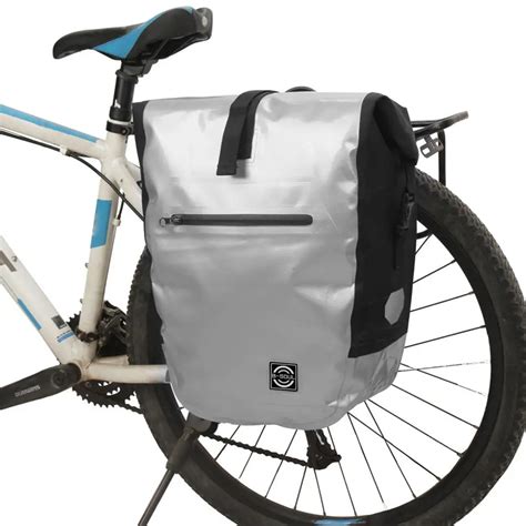 large capacity cycling bike bags mtb bike rear rack bag waterproof road bicycle pannier rear