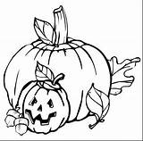 Fall Coloring Pumpkin Pages Kids Printable Getcolorings Greatest Color sketch template