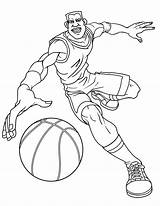 Basketball Dunk Slam Jugendlicher Teenagers Titans Everfreecoloring Peppa Coloringhome ähnliche Dawkins Tonita sketch template