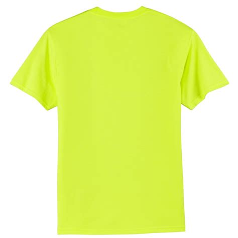 port company pc  cottonpoly  shirt safety green