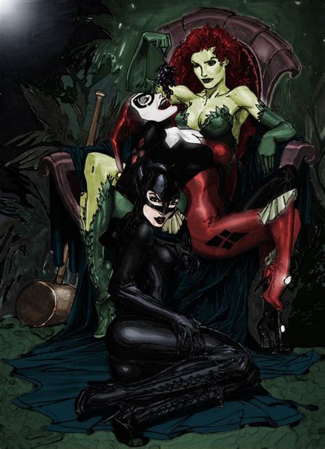 poison ivy harley quinn and poisons on pinterest