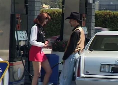 slutty brunette with big bum gives ranch man a solid blowjob in the car