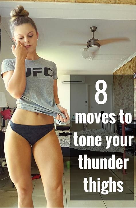 8 Moves To Tone Your Thunder Thighs Healthy Db