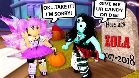 I Went Trick Or Treating And Then This Happened Roblox