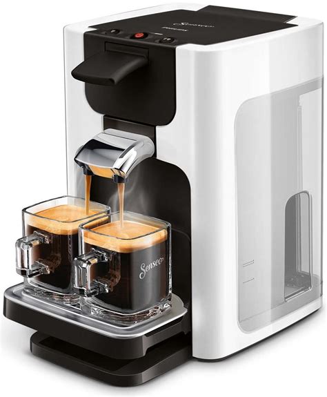 philips senseo quadrante coffee pod machine hd white