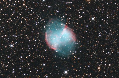 m27 the dumbell nebula with an asa n8 20cm f2 75 astrograph and modified canon 350d