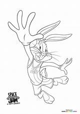 Coloriage Pages Tune Goon Looney Pato Tunes sketch template