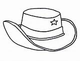 Hat Coloring Cowboy Pages Hats Drawing Elf Printable Clipart Simple Print Getdrawings Library Color Kids Clip Popular Coloringhome Pdf sketch template