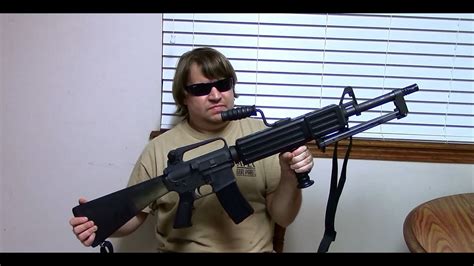 Colt Diemaco M16 Lmg Semi Auto Rifle Review Youtube