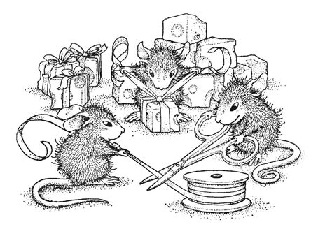 christmas mice coloring pages yunus coloring pages