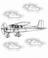 Cessna Coloring Aircraft Pages Airplane Planes Plane Sheets Gif Template Colouring Choose Board sketch template