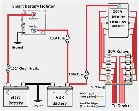 dual battery isolator wiring diagram wiring diagram