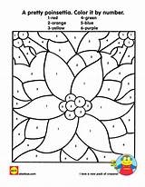 Christmas Color Pages Number Coloring Spanish Printables Numbers Kids Colors Worksheets Sheets Posadas Winter Activities Adults Las Printable Adult Preschool sketch template