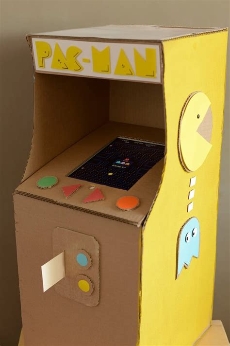 cardboard arcade  diy gifts popsugar smart living photo