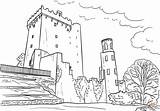 Castle Blarney Castello Colorare Disegno Castelli Zamek Kolorowanka Ausmalbild Ausmalbilder Castles sketch template