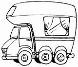 Voertuigen Kleurplaat Motorhome Caravan Kleurplaten Passione Campers Camper1 Flevoland sketch template