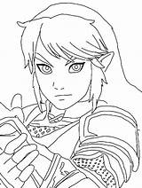 Zelda Ausmalbilder sketch template