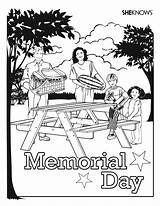 Picnic Family sketch template