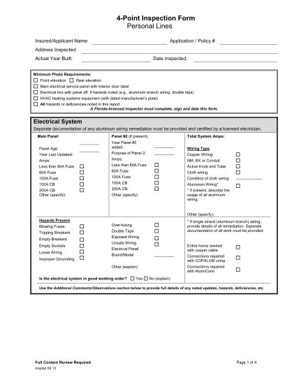 property inspection report sample page    edit