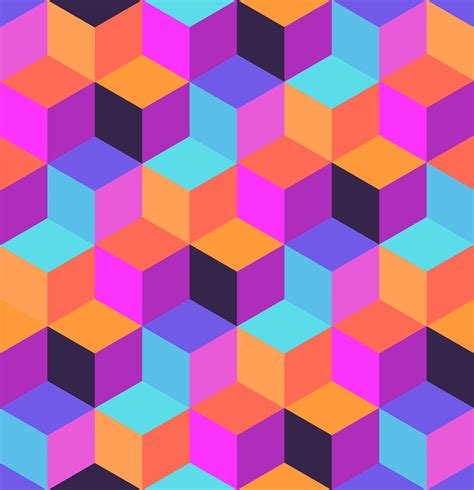 geometric seamless pattern  vector art  vecteezy