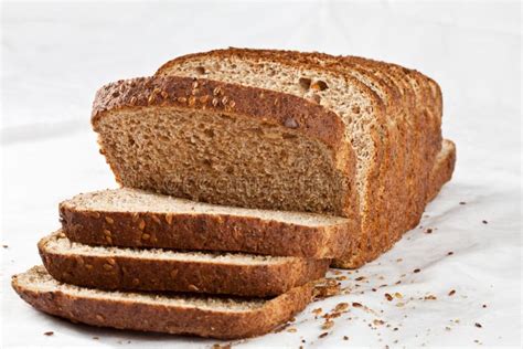 wheat toast bread stock image image  slice separated