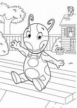Backyardigans Coloring Pages Printable Kids sketch template