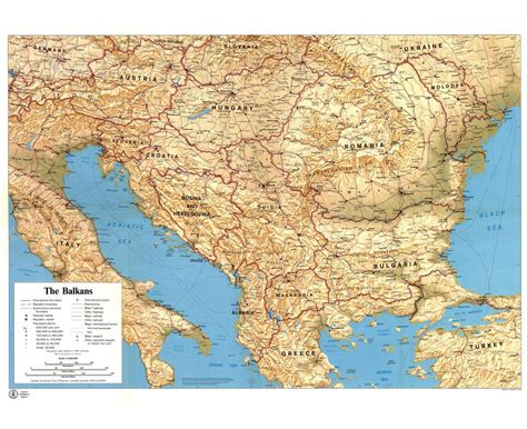 Maps Of Balkans Collection Of Maps Of Balkans Europe