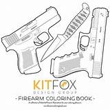 Kitfox Firearm Tacticaldistributors sketch template