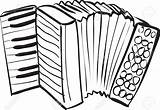 Accordion Drawing Doodle Sketch Vector Clipart Illustration Musical Falcon Millennium Getdrawings Keyboard Clip Clipartmag Line Eps sketch template