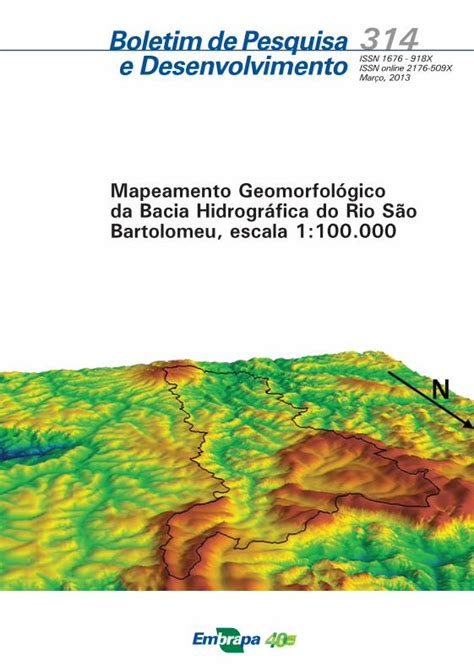 pdf mapeamento geomorfológico da bacia hidrográfica do rio …ainfo