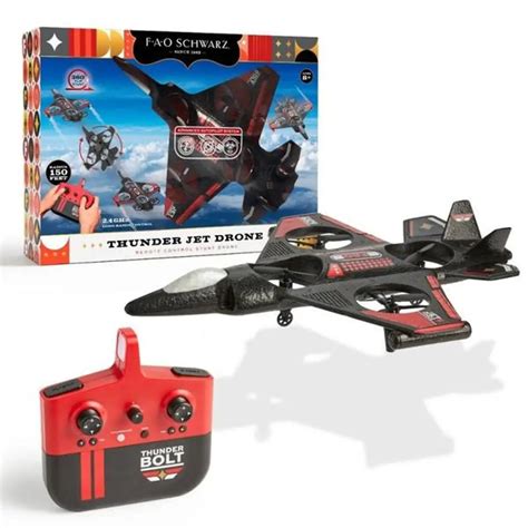 fao schwarz thunderbolt jet  drone allsurplus cincinnati