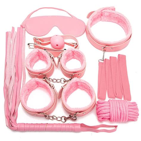 Vibrator Sm Adult Toys Handcuffs Bdsm Bed Bondage Set Sex Toys For