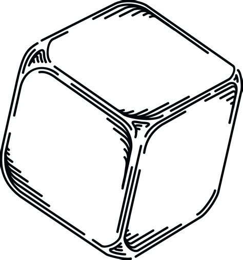 cube clipart blank dice cube blank dice transparent