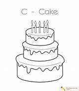 Cake Coloring Date sketch template
