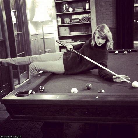Game On Taylor Has Installed A Pool Table And She Loves To Shoot A